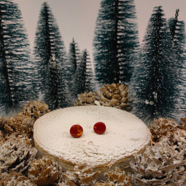 Świąteczne czerwone sztyfty