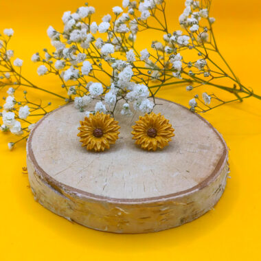 Kolczyki słoneczniki 2